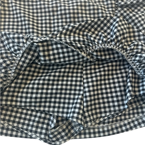 Forever 21 Y2K Gingham Plaid Ruffle Mini Skort - Picture 5 of 9